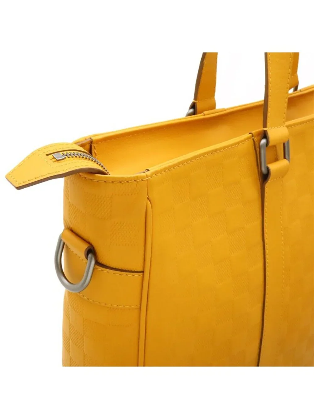 Louis Vuitton Damier Infini Neo Tadao Tote Business Solar Yellow Shoulder Bag